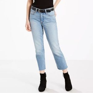 Levi Wedgie Straight Jeans - Rough Tide